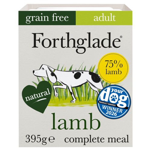 Forthglade Natural Grain Free Wet Dog Food Lamb with Butternut Squash