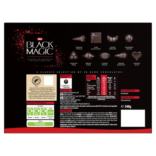 Black Magic Medium Carton