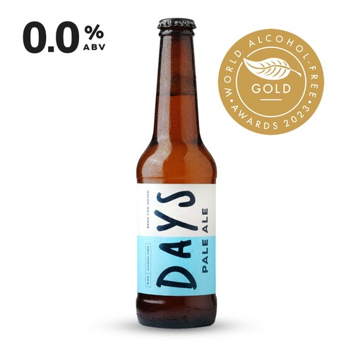 Days 0.0% Alcohol Free Beer Pale Ale Bottle