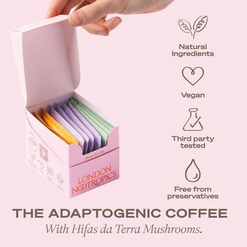 London Nootropics Selection Box - Flow, Zen and Mojo Adaptogenic Coffee