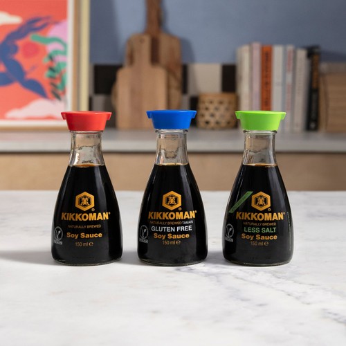 Kikkoman Less Salt Soy Sauce 43% Reduced Salt