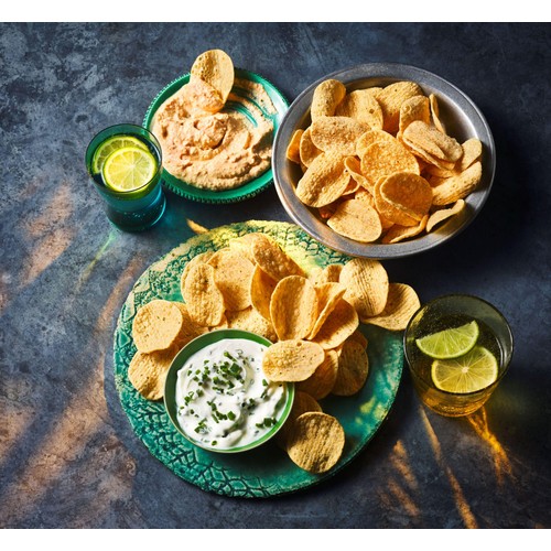 M&S Sour Cream & Chive Flavour Houmous Chips