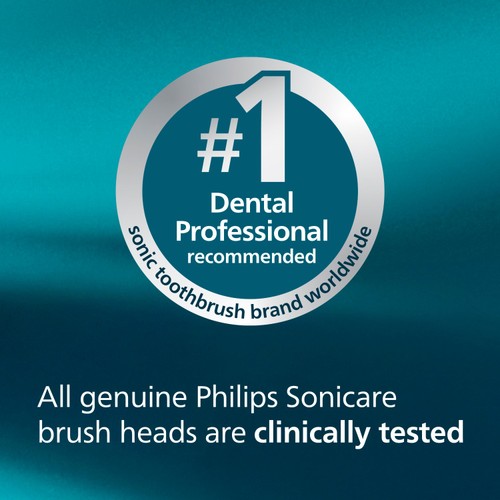 Philips Sonicare W2 Optimal White Brush Head, White, 2+1 Pack