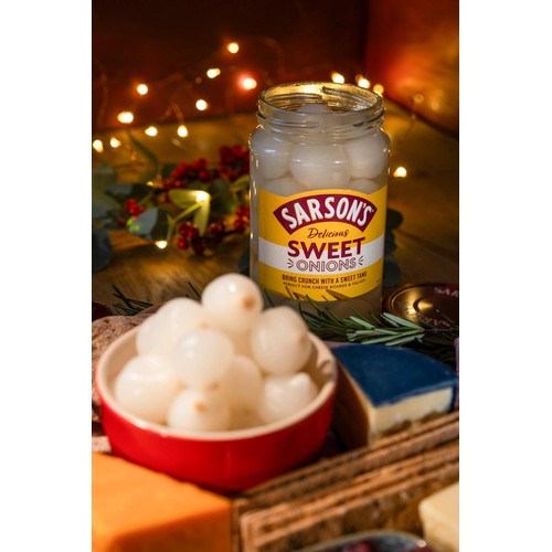 Sarson's Sweet & Mild Silverskin Onions