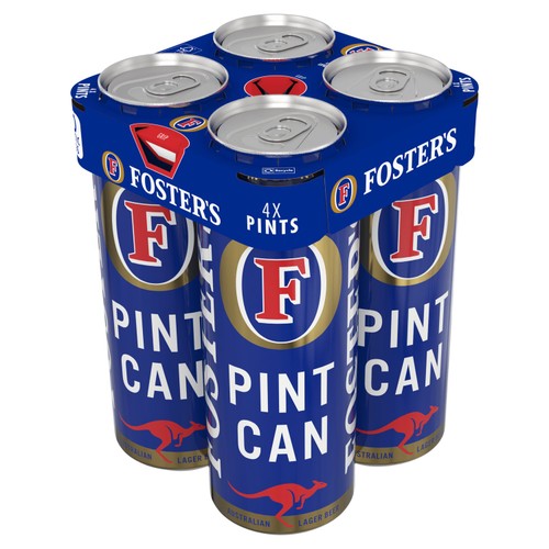 Foster's Lager Beer Cans