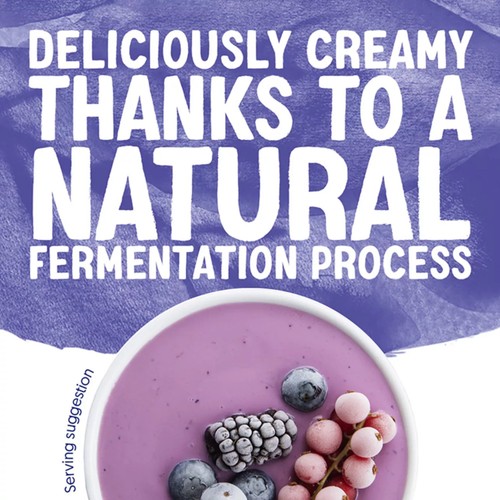 Alpro Blueberry Dairy Free Soya Yoghurt Alternative