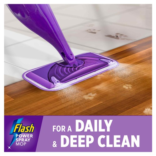 Flash Power Mop Washable Starter Kit, All-In-One Mopping System