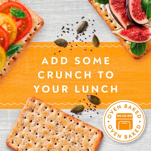 Jacob's Crispbreads Mixed Seed Crackers