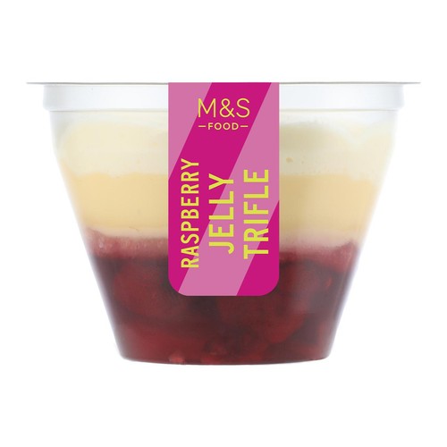 M&S Raspberry Jelly Trifle (Serves 1)