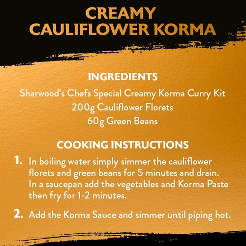 Sharwood's Korma Indian Curry Sauce Kit
