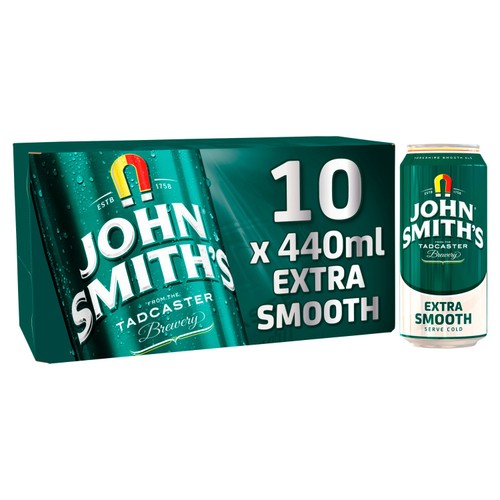 John Smith's Extra Smooth Ale Cans