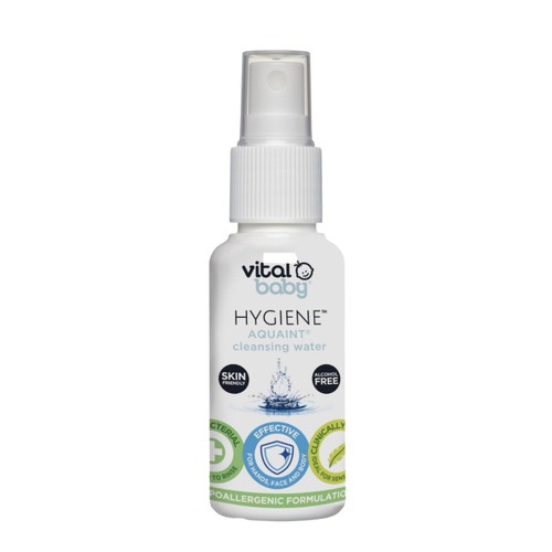 Vital Baby Hygiene AQUAINT Cleansing Water, 50ml Vital Baby Hygiene AQUAINT Cleansing Water, 50ml