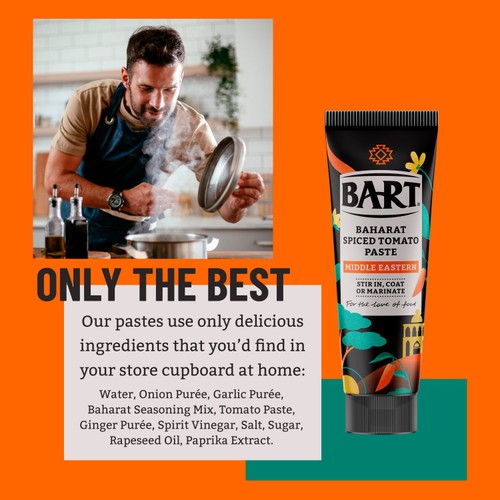 Bart Middle Eastern Baharat Spiced Tomato Paste