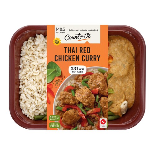 M&S Count on Us Thai Red Chicken Curry Ocado