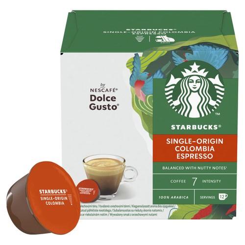 STARBUCKS Medium Colombia Coffee Pods by NESCAFE Dolce Gusto