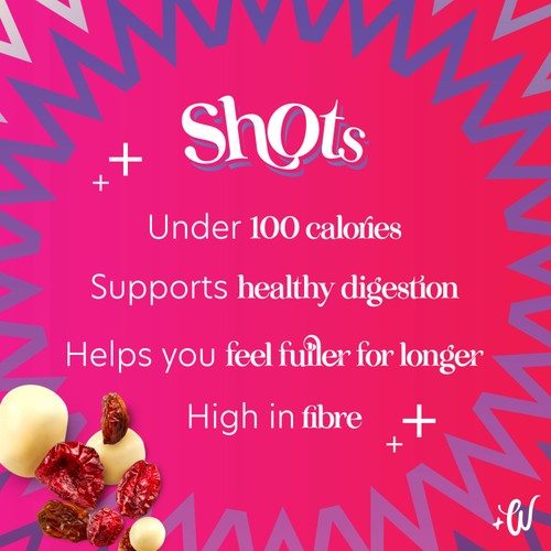 Whitworths Shots Snack Fruity Biscuit