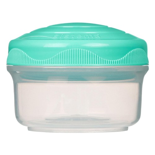Sistema Mini Bites Snack Containers Seal-Tight Stackable 3 Pack