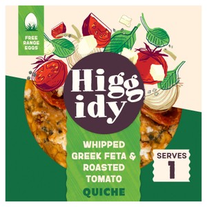 Higgidy Whipped Feta and Tomato Quiche