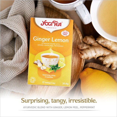 Yogi Tea Organic Ginger Lemon