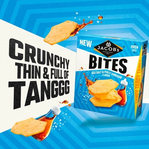 Jacob's Bites Salt & Malt Vinegar