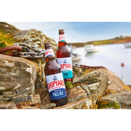 Shipyard American IPA Ale Beer Bottle