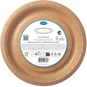 Kraft Brown Paper Plates