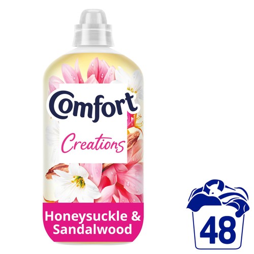 Comfort Perfume Creations Honeysuckle & Sandalwood Fabric Conditioner 48W