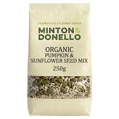 Minton & Donello Organic Pumpkin & Sunflower mix