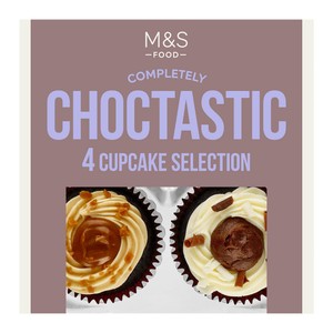 4 Completely Choctastic Cupcakes