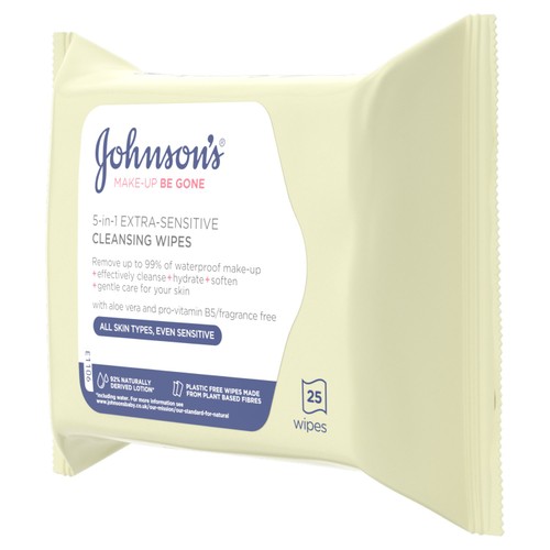 Johnson's Make Up Be Gone Extra-Sensitive Wipes