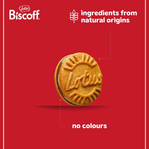 Lotus Biscoff Sandwich Milk Chocolate Biscuits