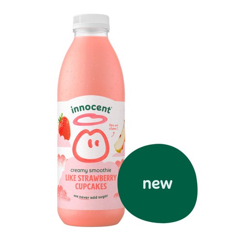 Innocent Like Strawberry Cupcakes Creamy Smoothie