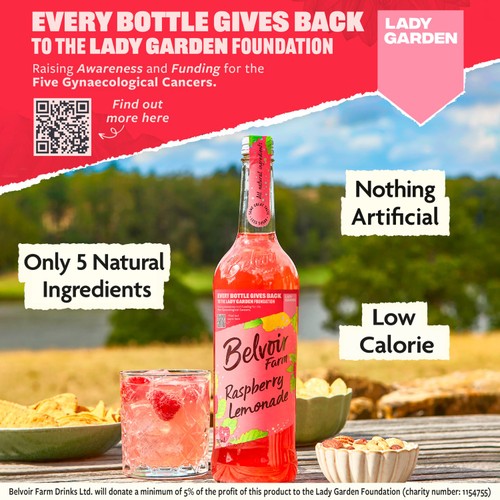 Belvoir Raspberry Lemonade Presse