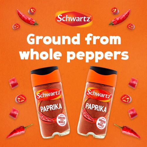 Schwartz Ground Paprika Jar