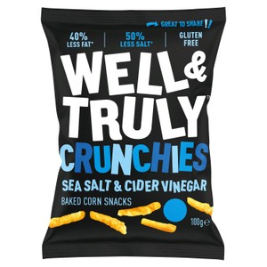 Well & Truly Crunchy Sea Salt & Cider Vinegar Share Bag