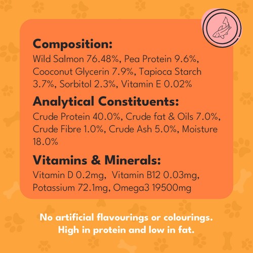 Pet Munchies Wild Salmon Strips