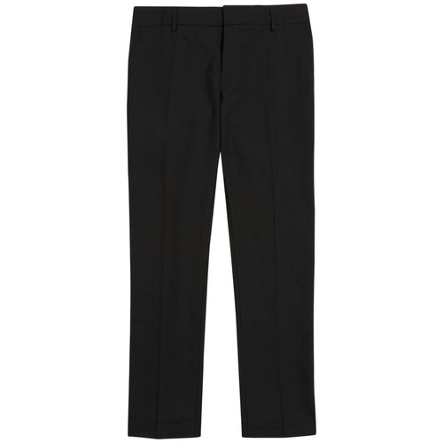 M&S Boys Skinny Leg School Trousers, 5-6 Years, Black
