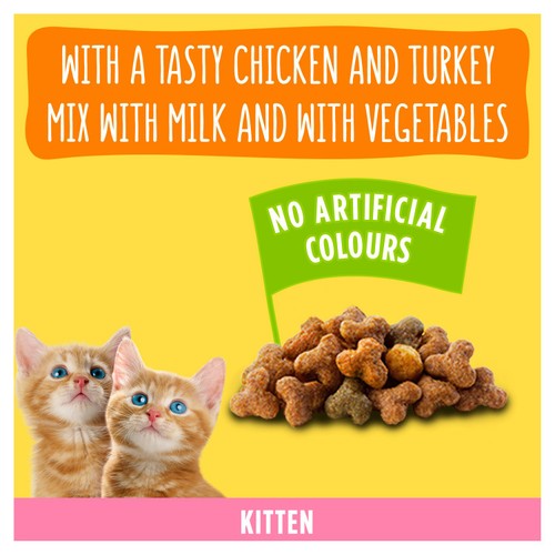 Go-Cat Kitten Chicken Turkey and Milk Dry Cat Food 