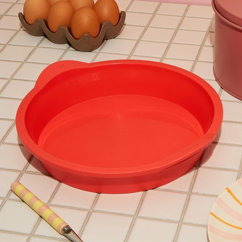Judge Silicone 9"23cm Round Cake Tin Berry