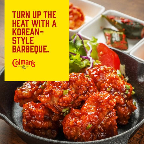 Colman's BBQ Korean Sauce Dry Packet Mix