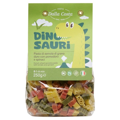 Dalla Costa Tri-Colour Dinasouri Pasta
