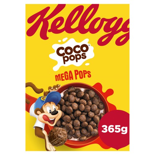 Kellogg's Coco Pops Mega Pops Breakfast Cereal