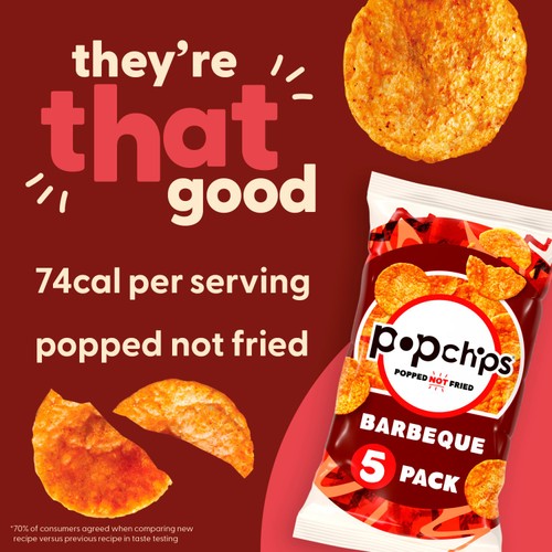 popchips Barbeque Multipack Crisps