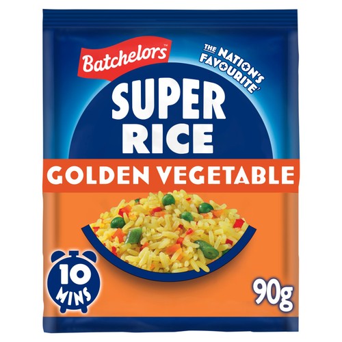 Batchelors Super Rice Golden Vegetable Flavour Packet Rice