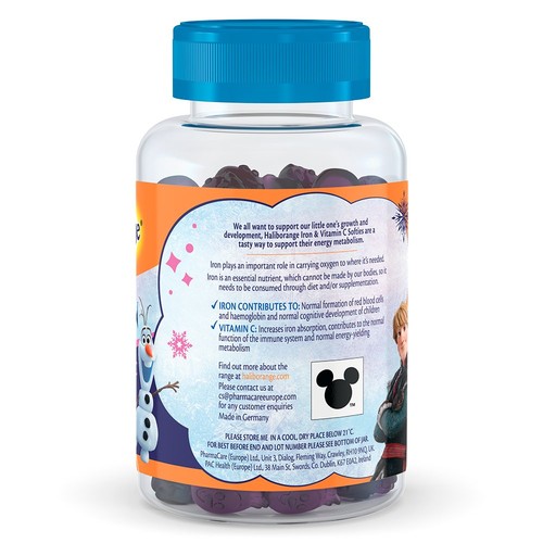 Haliborange Disney Frozen Iron & Vit C Blackcurrant