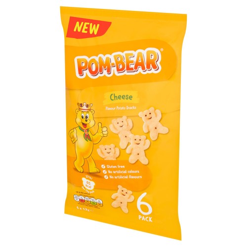 Pom-Bear Cheese Multipack Crisps