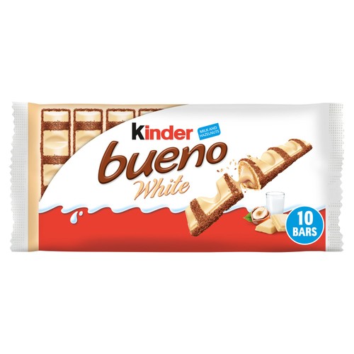 Kinder Bueno White Chocolate & Hazelnut Bars Multipack