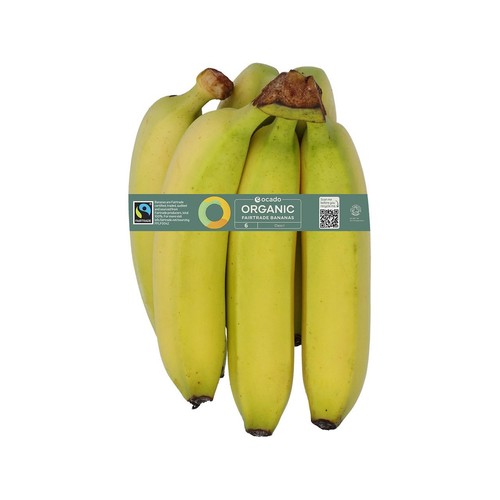 Ocado Organic Fairtrade Bananas