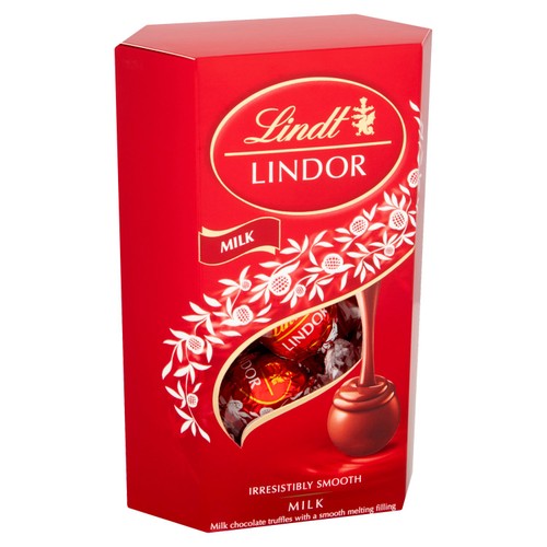 Lindt Lindor Milk Chocolate Truffles Box