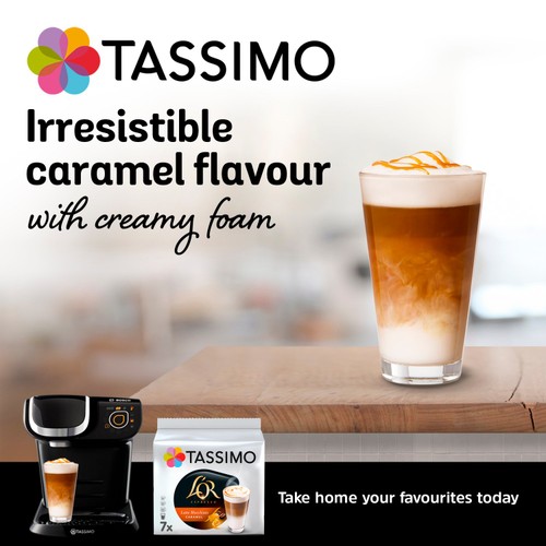 Tassimo LOR Caramel Latte Macchiato Coffee Pods, Per Pack Ocado